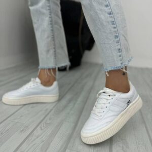 کفش زارا دو خط زنانه (ZARA) سفید