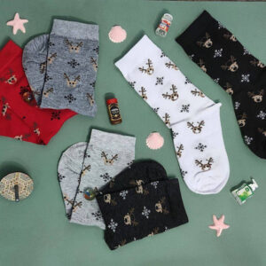 جوراب زنانه ساقدار و زیر زانو گوزن