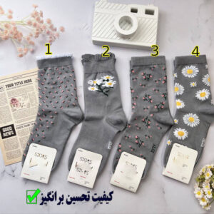 جوراب زنانه ساقدار توسی خانم گل