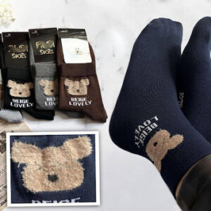 جوراب زنانه نیم ساق Teddy بوکله