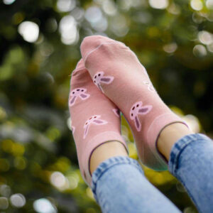 جوراب مچی کیتی تم گلبهی