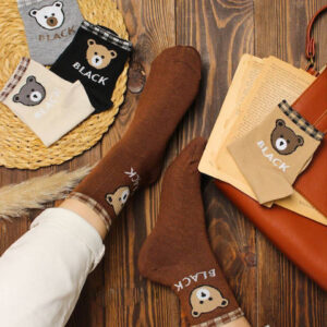 جوراب زنانه نیم ساق تدی Black