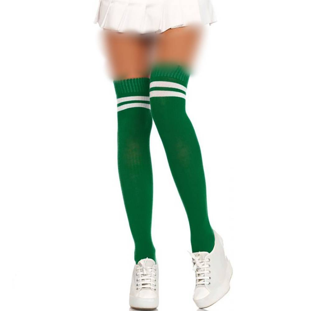 جوراب زنانه بالا زانو 3 خط - Image 3