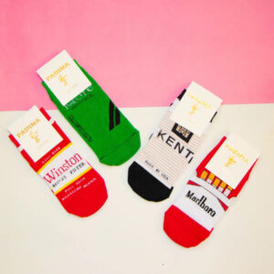 جوراب مچی طرح سیگار