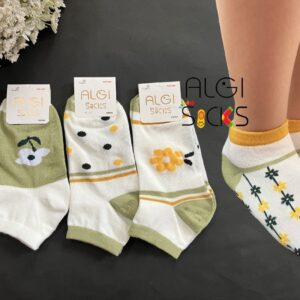 جوراب بچه گانه مچی تم سبز