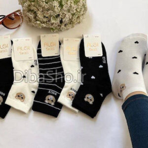 جوراب زنانه نیم ساق Teddy