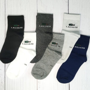 جوراب بچه گانه نیم ساق LACOSTE سایز 5