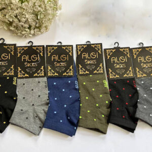 جوراب مردانه مچی مدل خال دار