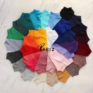 جوراب زنانه مچی ساده رنگی