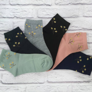 جوراب زنانه نیم ساق گلارا