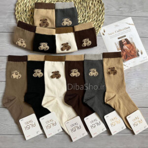 جوراب زنانه ساقدار Teddy کبریتی