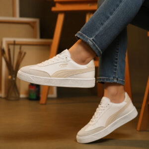 کفش اسپرت زنانه پوما Puma سفید کرمی