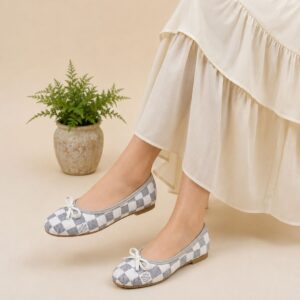 کفش ونس کالج پاپیونی LOUISE VUITTON شطرنجی