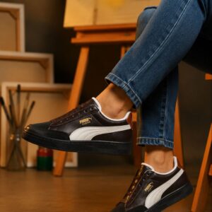 کفش اسپرت زنانه پوما Puma موکا سفید